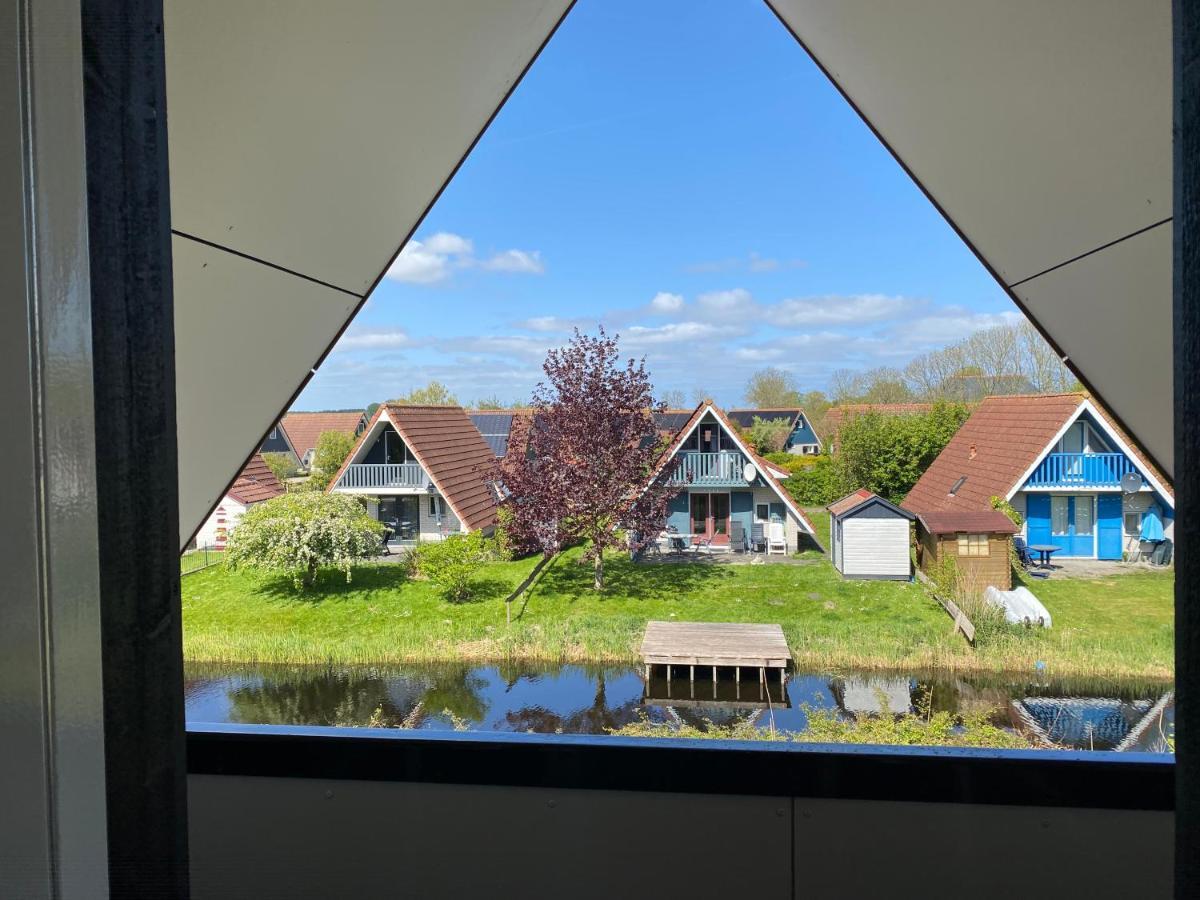 De Lauwersmeer Vogel mit eingezäuntem Garten Anjum Buitenkant foto